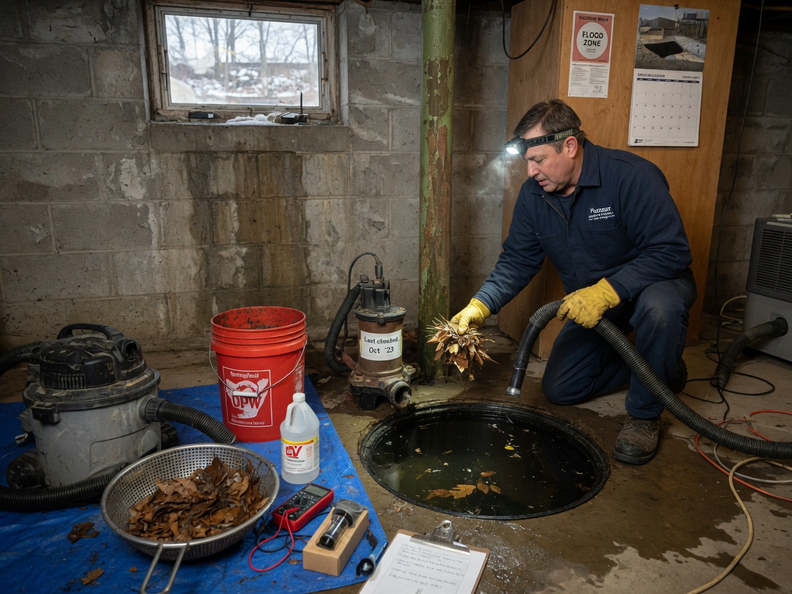 Sump Pump Maintenance Before Spring Thaw in Western MA