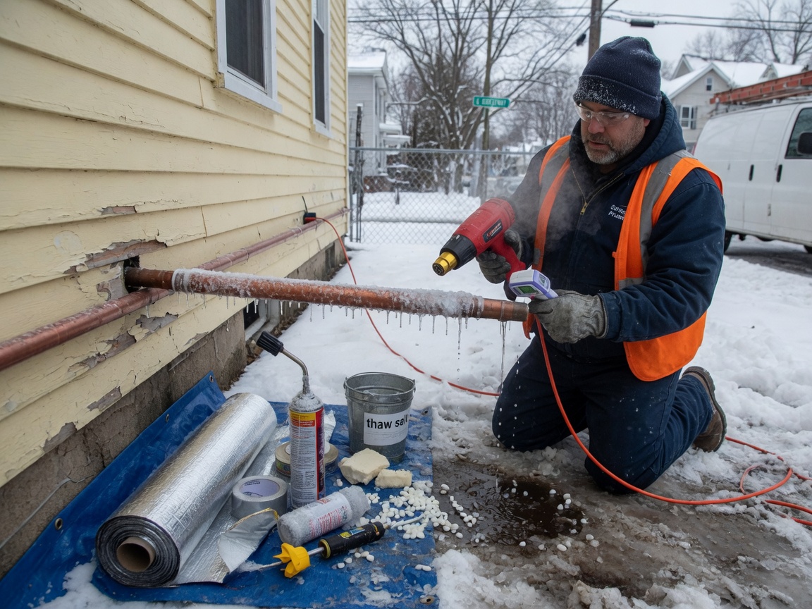 Frozen Pipe Thawing & Prevention in Springfield, MA